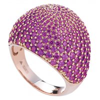 Ring Tsars Collection Woman 9Nine in Silver 9R01RPI - 9R01RPI